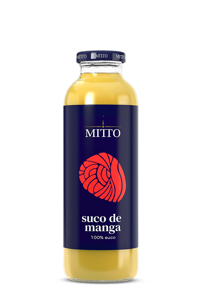 Suco Mitto Manga Vidro 300ml  - 12 unidades